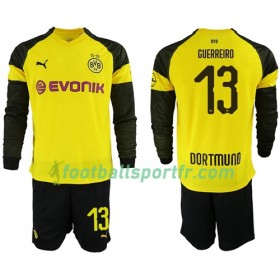 Tenue Borussia Dortmund Guerreiro 13 Enfant Domicile 2018-2019 Maillot de Foot ML